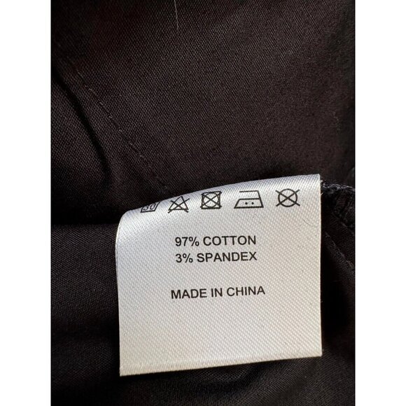 New Tailored Athlete Navy Blue Muscle Fit Chino Trousers Mens Size 34W 32L - Picture 8 of 9